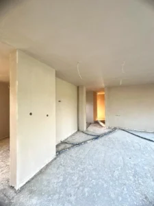 zdjęcie przedstawia wykonane tynki gipsowe